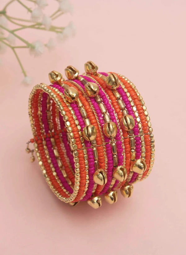 Raima Bead Blue Bracelet