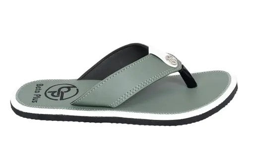 Men Beto Plus Leather Look Comfortable Flip Flop Slipper