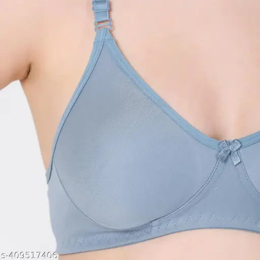 Women Non-Padded Bra for Women & Girls (Pack of 3)