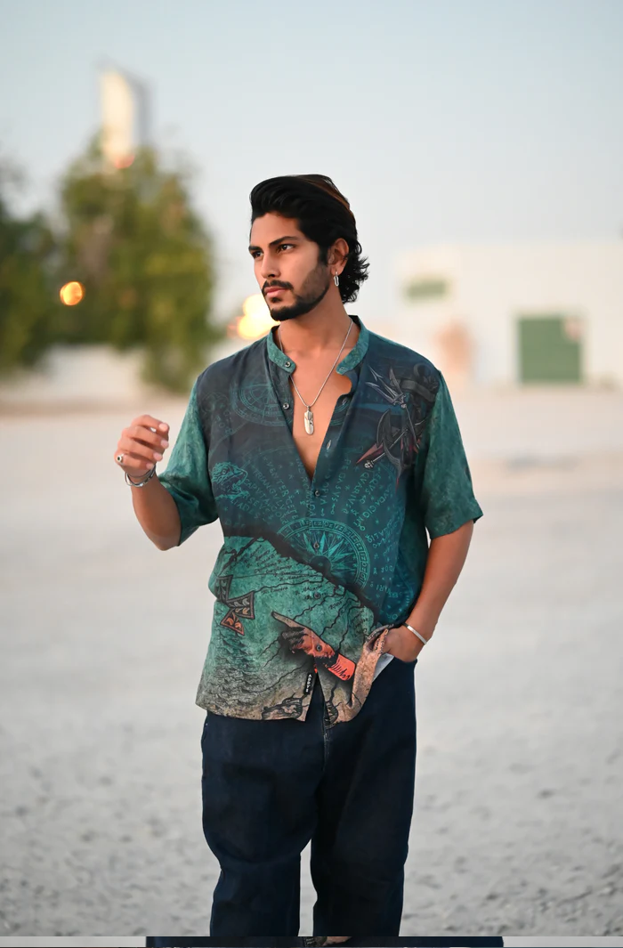 Atlantis Pure Tencel Satin Shirt
