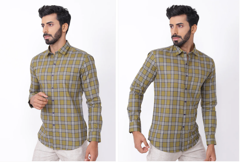 Checkered Casual Shirts for Men