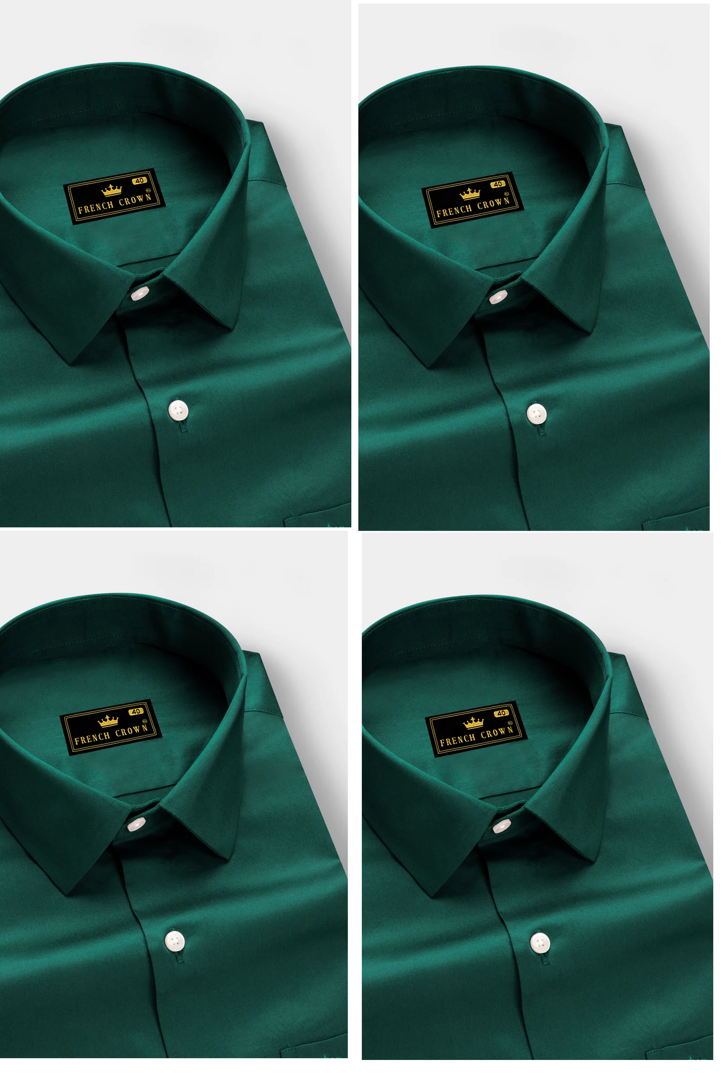 Everglade Green Soft Cotton Shirt