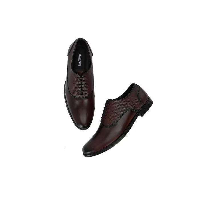 Genuine Leather Formal Derby Shoes for Mens