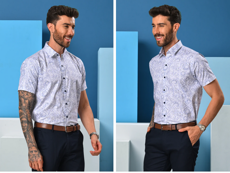 Half Sleeves Cotton Summer Shirts For Men