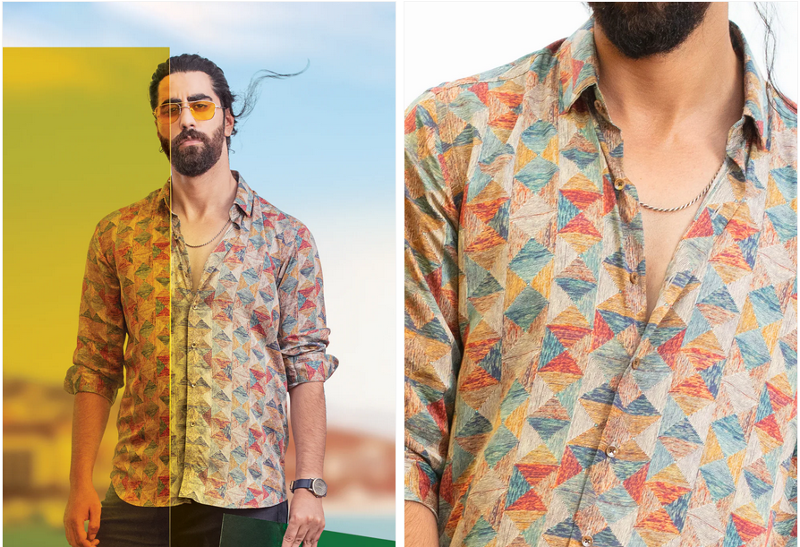 Printed Partywear Shirt for Men