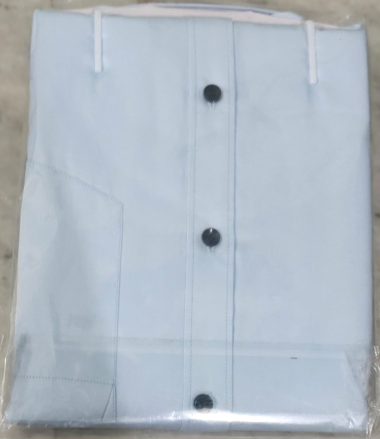 Mens Slim Fit Sky-Blue Formal Shirt