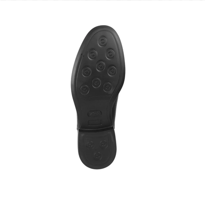Black Formal Slip-Ons for Men