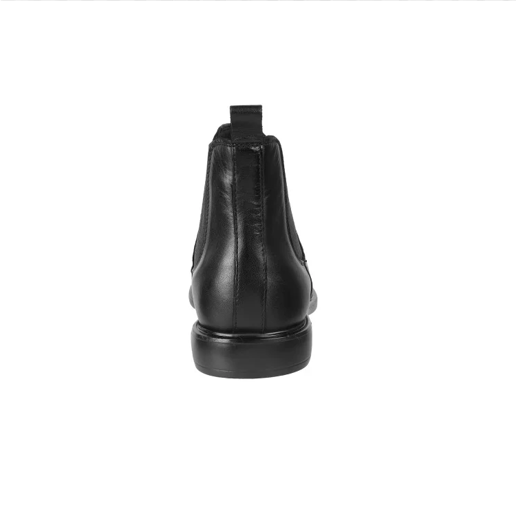Black Formal Slip-Ons for Men