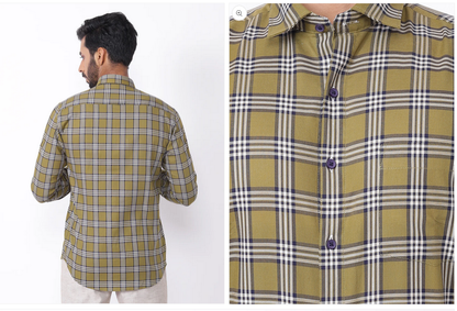 Checkered Casual Shirts for Men