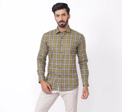 Checkered Casual Shirts for Men