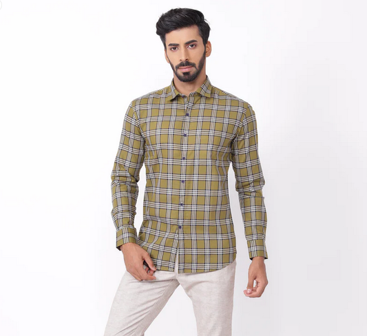 Checkered Casual Shirts for Men