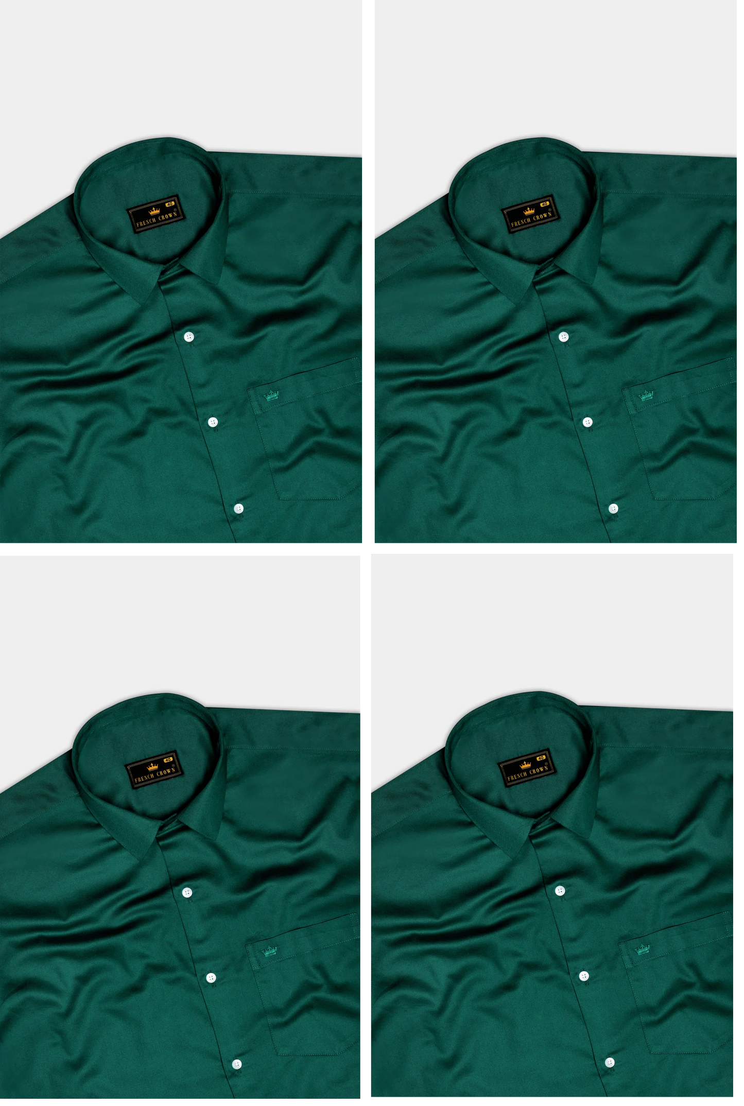 Everglade Green Soft Cotton Shirt