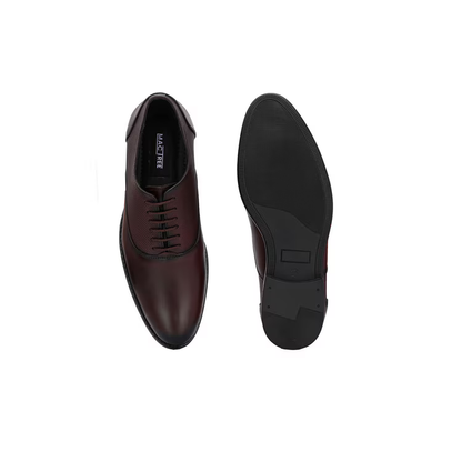 Genuine Leather Formal Derby Shoes for Mens