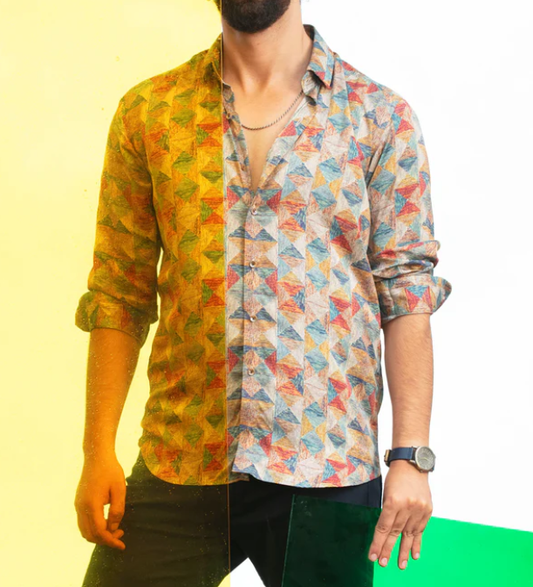 Printed Partywear Shirt for Men