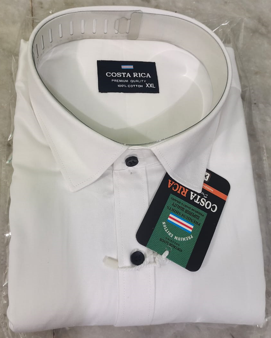 White Formal Shirts For Men